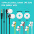 Kids Earbuds Bulk 50 Pack Colors Mixed, Wholesale Earphones in-Ear Headphones Perfect for Schools Classrooms Students Teens Children Gift and Adul...