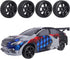 Hobbypark 4Pcs 26mm 1/10 RC Touring Car Tires & 12mm Hex Hub Wheel Rims 7 Spoke Foam Inserts for Redcat Racing HPI Tamiya HSP Exceed...