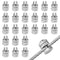 24 Pieces Split Bolt Connector,Split Bolt Joint Clamp Wire Connector for Multiple Electric Fence Wires...
