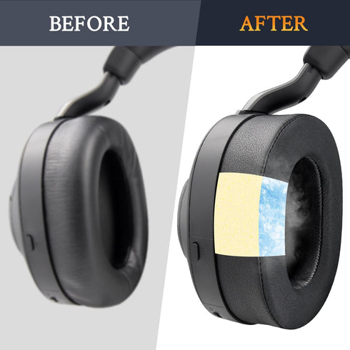 SOULWIT Cooling Gel Earpads Replacement for Jabra Evolve2 85 UC/Evolve 2 85 MS Wireless Headset (Do Not fit Elite 85H), Ear Pads Cushions with Ice...