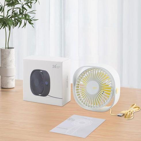 Portable Cooler Fan, Mini Desk Fan for Office Outdoor, Personal Table Air Cooler Fan(Not Air Conditioner)...