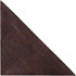 King & Priory Luxury Mahogany Herringbone Check Pocket Square, Handkerchief, Tweed...