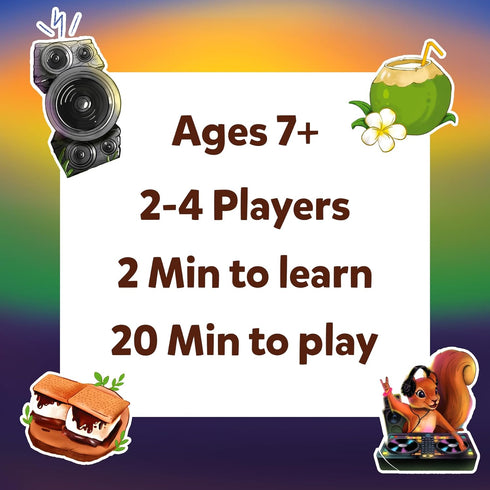 Skillmatics Card Game - Jungle Party, Fun Family Card Game of Strategy & Luck, Party Game, Gifts for Girls & Boys Ages 7, 8, 9 & Up...