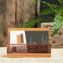 Japanese Garden Style Wood Office Business Card Holder for Desk Organizers and Accessories...