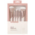 EcoTools Luxe Natural Elegance Professional Face Makeup & Foundation Brush Set, Premium Brush Kit For Face, Cheek, & Eye Makeup, Synthetic Makeup ...