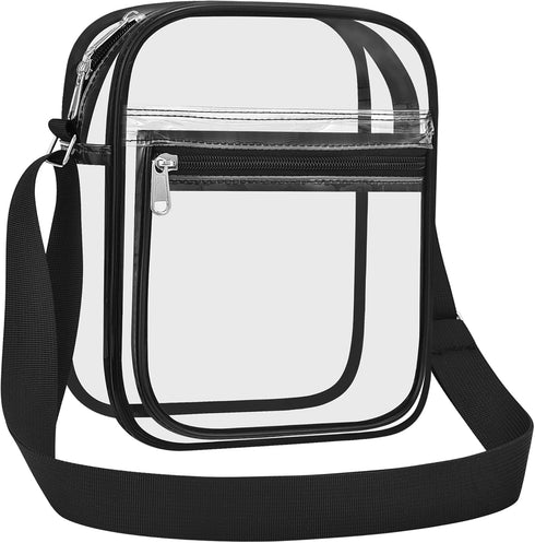 USPECLARE Clear Purse Bag for Stadium Events Clear Messenger Bag for Men and Women...