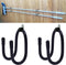 2 Pack Pool Pole Hanger/Hook, Pool Cleaning Tool Holder and Organizer for Pool Poles, Skimmers, Leaf Rakes, Nets, Brushes, Hose, use to Hang Pool ...