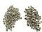 120pcs 6x6mm Silver Double Cap Rapid Rivets Round Head Decorative Rivets DIY Leather Craft Studs 1/4 inch...