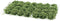 28 Pcs Green Bushy Tufts Lowland Shrubs Tuft Terrain Model Kit Static Scenery Model DIY Miniature for Train Landscape Railroad Scenery Sand Milita...