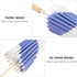 VALICLUD Oil Paper Umbrella Chinese Umbrella Handmade Paper Parasol Umbrella Blossom Pattern Parasol with Wooden Handle Holiday Wedding Decoration...
