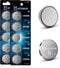KITOSUN CR2025 Batteries 3V Lithium Cell - 3 Volt CR 2025 Coin Button Lithium Battery Replacement for Mazda Mercedes Car Key Fob Remote Control LE...