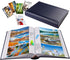 Photo Album 4x6 Photos Hold 402 Pockets with Memo Slip-in Pockets Photo Book, Leather Cover Picture Albums with Writing Space for Wedding Family V...