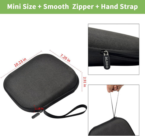 Headphone Case Compatible with TOZO HT2 Hybrid Active Noise Cancelling Headphones, Wireless Over Ear Bluetooth Earphone Bag for BERIBES/for KVIDIO...
