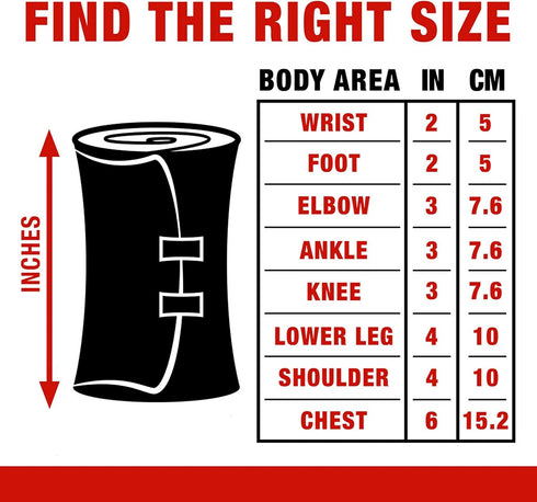 ACE 4 Inch Elastic Bandage with with Clips, Black, Great for Leg, Shoulder and More, 1 Count...