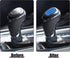 X AUTOHAUX Car Gear Shift Knob Cover Sticker Stainless Steel for Chevrolet Equinox 2018 2019 2020 Blue...