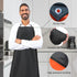 Surblue Waterproof Apron Chemical Resistant Work Safe Clothes (black)...