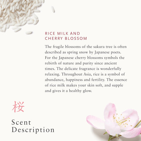 RITUALS Sakura Home Decor 290g Cherry Blossom & Rice Milk Scented Candle...