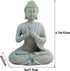 Aquarium Buddha Statue Japanese Buddah Figurine Fish Tank Buda Sculpture Zen Sandstone Ornaments Underwater Landscape Decoration,Gift...