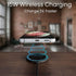 Techsmarter 15W Wireless Charger Pad with Suction Cups. Compatible with iPhone 14, 13, 12, 11, XS, X, XR, Samsung S23, S22, S21, S20, S10, S9, Not...