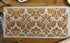 Designer Stencils C405 Damask Cake Tier 5 Cake Stencil, Beige/semi-transparent 3.1" x 13.5"...