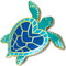 Cute Sea Turtle Heart Lapel Pin, Sea Turtle Gifts, Ocean Beach Turquoise Pin Brooch Accessories for Women, Turtle Brooch Charm Jewelry, Mother's D...