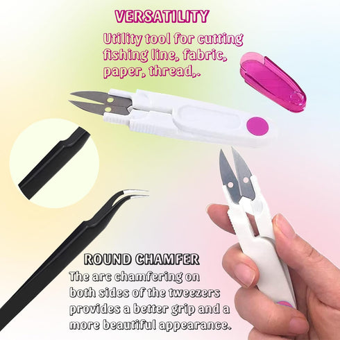 EuTengHao Bead Design Board with Beading Mat Kit, Grey Flocked, All-in-One Jewelry String Beading Needles Jewelry Organizer Tray for Creating Brac...