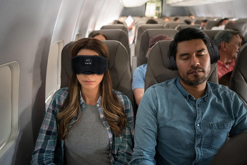 iLive Bluetooth Wireless Sleep Mask Headphones, Adjustable Headband, Carry Pouch Included, Black (IAHB31B)......