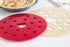 Fox Run Apple Pie Top Cutter, Plastic, Red , 9.5 x 9.5 x 0.25 inches...