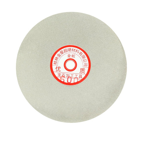 uxcell 6-inch Grit 600 Diamond Coated Flat Lap Wheel Grinding Sanding Polishing Disc...