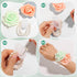 PAXCOO Floral Tape and Floral Wire Arrangement Tool Kit with Green Floral Tape, Floral Wire, Boutonniere Flower pin, Wire Cutter, White Ribbon and...