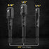 Bates- Impact Socket Adapter Set, 3 PCS, 1/4", 3/8" and 1/2", with Holder, Socket Adapter Set, Impact Socket Adapter, Socket Adapter Set, Socket A...