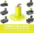 Ecarke for Power Wheels Adaptor for Ryobi 18V One+ P108 P107 P102 Battery Dock Power Connector RC Toy & Car,e-Bike 12 Gauge Robotics ?with Wire Te...
