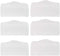 6 Pack Microfiber Replacement Washable Cleaning Pads for Shark Steam & Spray Mop S3101 S3202 S3250 S3251 SK410 SK435CO SK460 SK140 SK141 (6)...