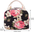 EurCross Work Lunch Bag for Women and Lidies,Trendy and Practical Floral Canvas Compact Lunch Tote Bento Box Bag...