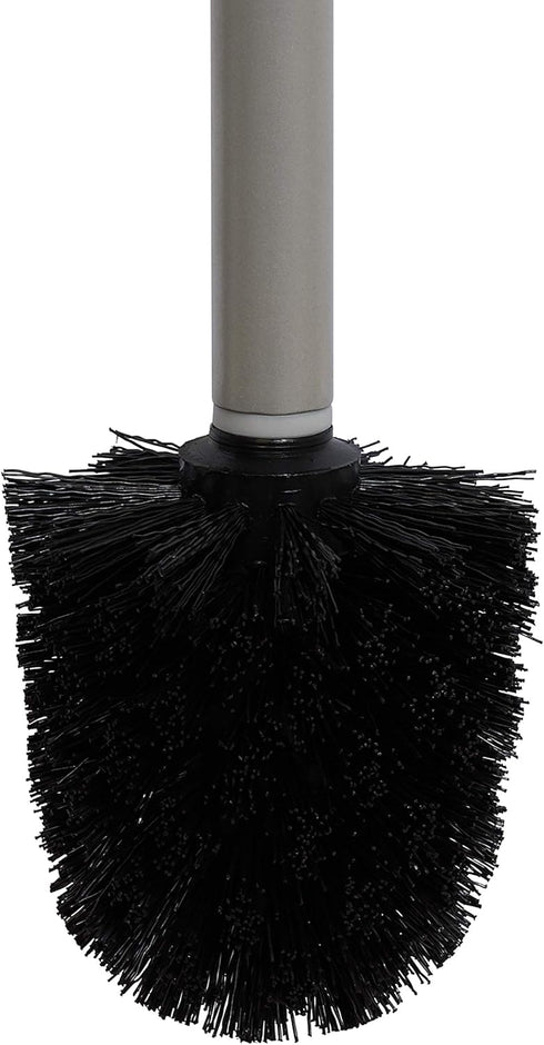 Zenna Home Nickel Smart Accessories NeverRust Rustproof Easy Clean Toilet Bowl Brush Holder (EBH1ALBNL)...
