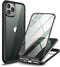 Designed for iPhone 11 Pro Max Full Body Case, Full Body Rugged Case with Built-in 9H Tempered Glass Screen Protector for iPhone 11 Promax Black.....