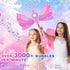 Bubble Wands for Kids Toys for 3 4 5 6 Years Old Girls: Light Up Bubble Wand Outdoor Toys for Girls Ages 4-8 Bubble Party Favors for Kids 4 Year O...