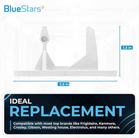 Ultra Durable 131763310 Washer Door Striker Replacement Part by Blue Stars - Easy to Install - Exact Fit for Frigidaire & Kenmore Washers - Replaces 131763300 AP3580441 PS890617