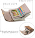Small Wallets for Women Cute with Coin Purse Card Holder Ladies Mini Wallet Yellow...