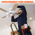 54PCS Lever Wire Connectors, 1 to 1 Inline Electrical Lever Wire Connectors kit for Quick Connect, pushin Compact Splicing Lever Wire Connectors, ...