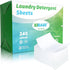 Laundry Detergent Sheets Vegan, No Plastic Jug, No Mess & Liquid Free, Laundry Sheets in Washer, Hypoallergenic, Plant Powered Laundry Detergent S...