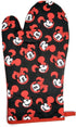 Disney Oven Mitt Pot Holder & Dish Towel 3 pc Kitchen Set (Mickey Minnie Red)...