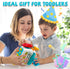 Baby Busy Board Activity Cube Toys for Age 0-2, Montessori Sensory Toys For Toddlers 1-3 Year Old Boy Girl Birthday Gift, Carseat Airplane Travel ...