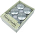 3 Inch Metallic Silver Floating Candles...