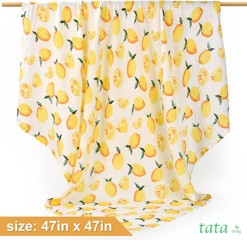 ® Muslin Baby Blankets | Swaddle for Newborns | 100% Organic Cotton Gauze Receiving Blanket Soft, Silky & Breathable for Girls & Neutral Gender | ...