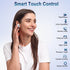 Wireless Earbuds, 2024 Bluetooth Headphones V5.3 Ear Buds Built-in ENC Noise Cancelling Mics, 40H Stereo Bass Bluetooth Earbuds with Dual LED Disp...