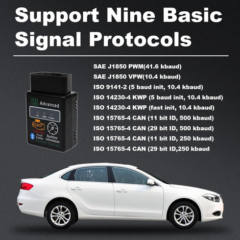 Universal Car Auto Diagnostic Scanner, Diagnostic Scan Tool, Scanner Live Data Professional Mechanic, Professional Scan Tool and Code Reader for A...