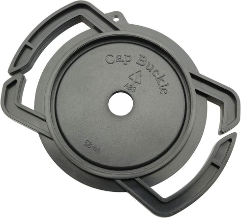 2pcs Camera Lens Cap Holder Keeper Buckle for Canon Nikon Sony Camera Lens Cap Cover 52mm 67mm 58mm...