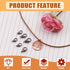 152Pcs 4 Colors 4 Sizes Lobster Claw Clasps Kit, 12mm, 14mm, 16mm, 18mm Alloy Small Jewelry Clasps Lobster Clasps for DIY Necklace Bracelet Jewelr...