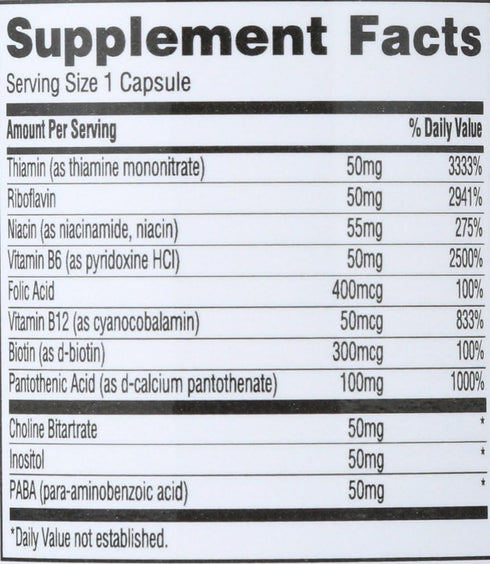 365 Everyday Value, B – 50 Complex, 90 ct, Packaging May Vary...